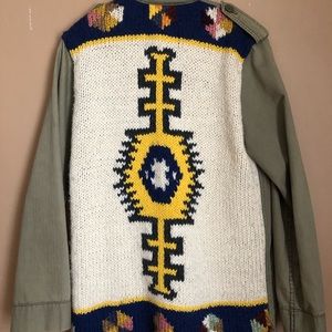Anthropologie Army Jacket